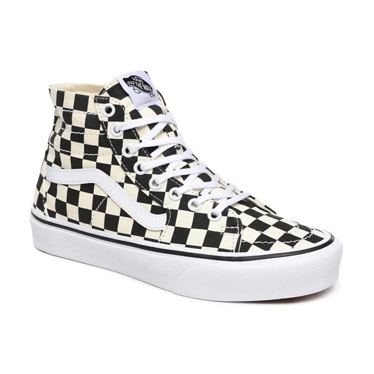 New Sk8 Vans Hi Tapered 'Checkerboard Black' VN0A4U165GU
