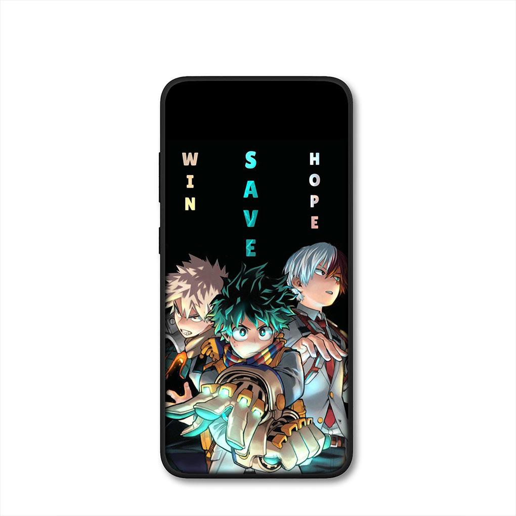 Чехол для телефона My Hero Academia Кацуки Бакуго BNHA для Xiaomi Redmi Note 11 10 9 8 Pro 9S 10S 11S 9A 9C NFC 9T 10A 10C 8A