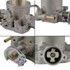 Для Civic EG Серии B D F H B16 B18 B20 D15 D16 70MM Пескоструйная дроссельная заслонка