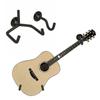 Split Guitar Slanted Hanger Wall Slanted Hanger Folk Acoustic Guitar Display Stand Nail Wall Guitar