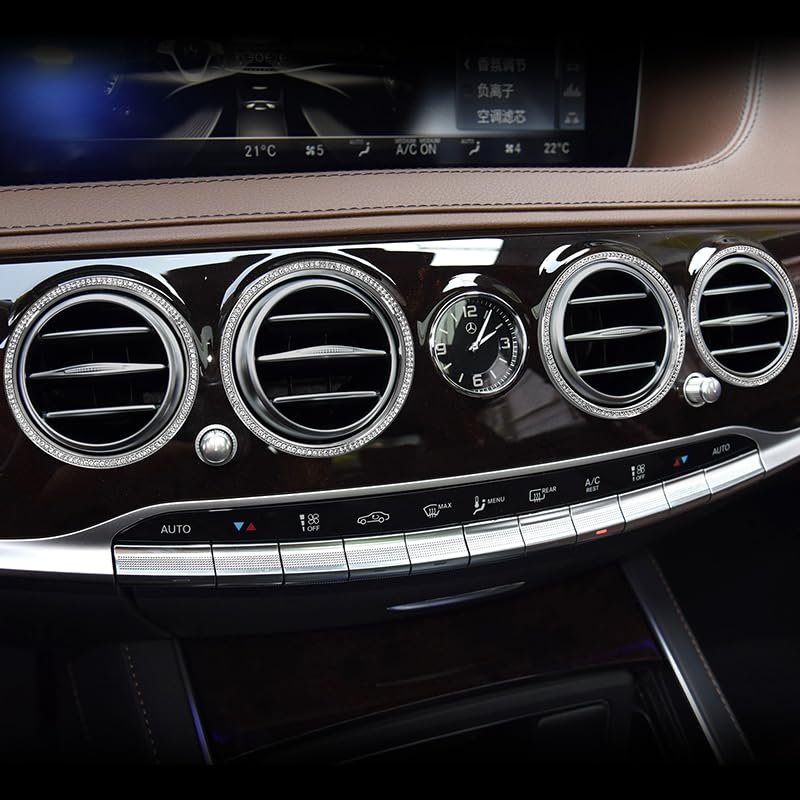 ONGOXD Mercedes-Benz S-Класс (2014-2020 гг.) W222 Эксклюзивное кольцо вентиляционного отверстия, интерьер