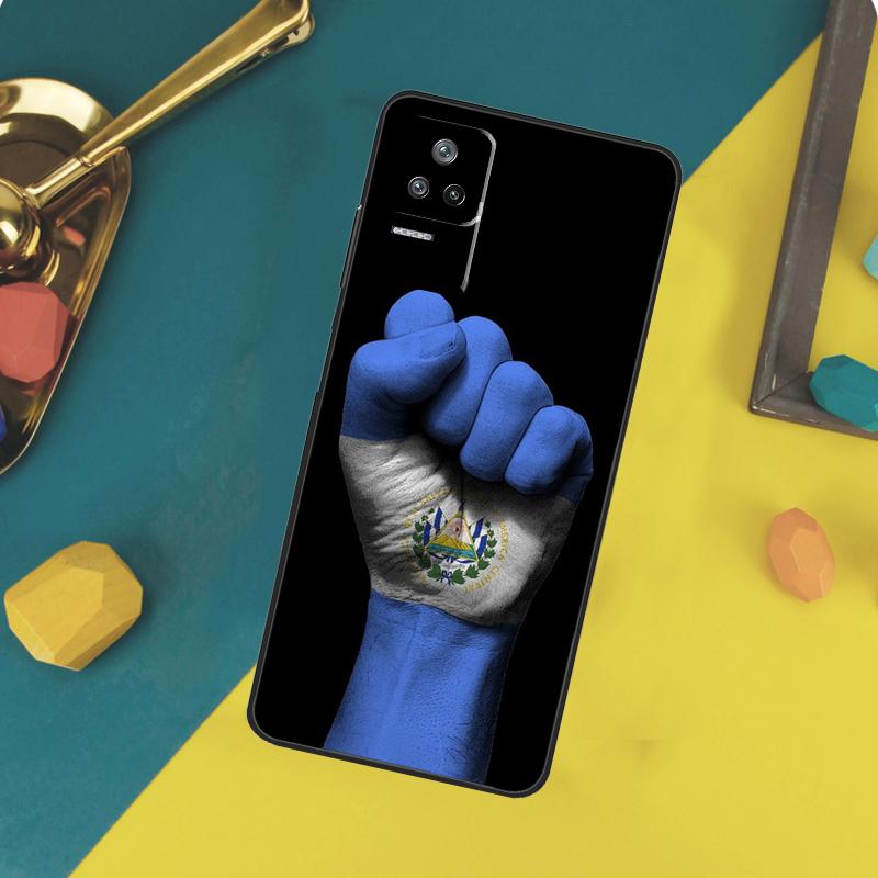 Чехол Флаг Сальвадора для Xiaomi 13 14 15 Ultra 11T 12T 13T 14T Pro POCO X7 Pro X3 X5 X6 F5 F6 M6 Pro Funda