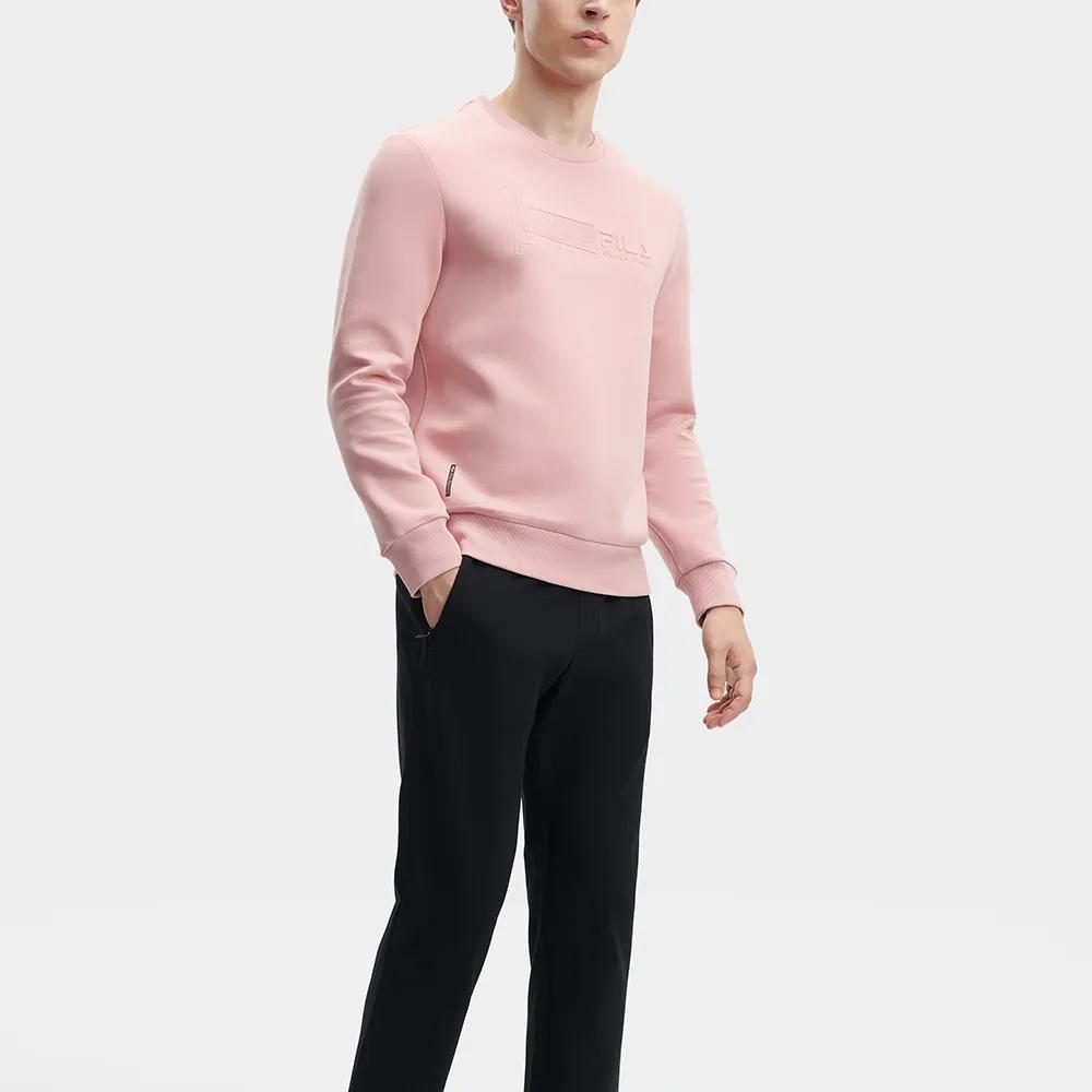 FILA Sweatshirt Men's Agar Pink (Unisex) Sweatshirts F11M342203F PK
