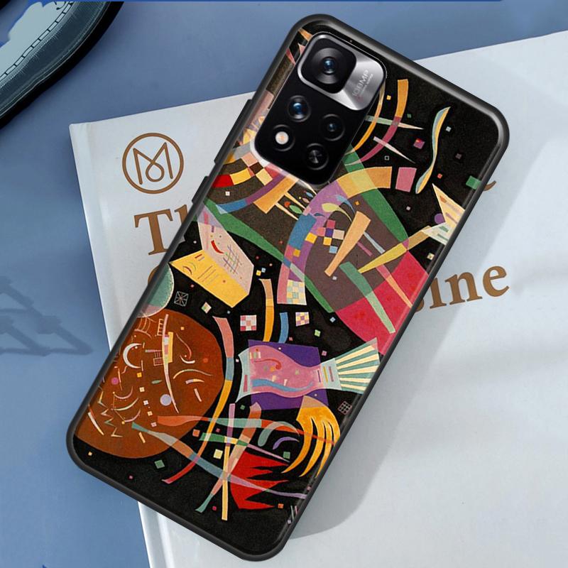 Абстрактный художественный чехол Wassily Kandinsky для Xiaomi Redmi Note 14 13 11 9 10 12 Pro 9S 10S 11S 12S Redmi 10C 12C 13C 14C