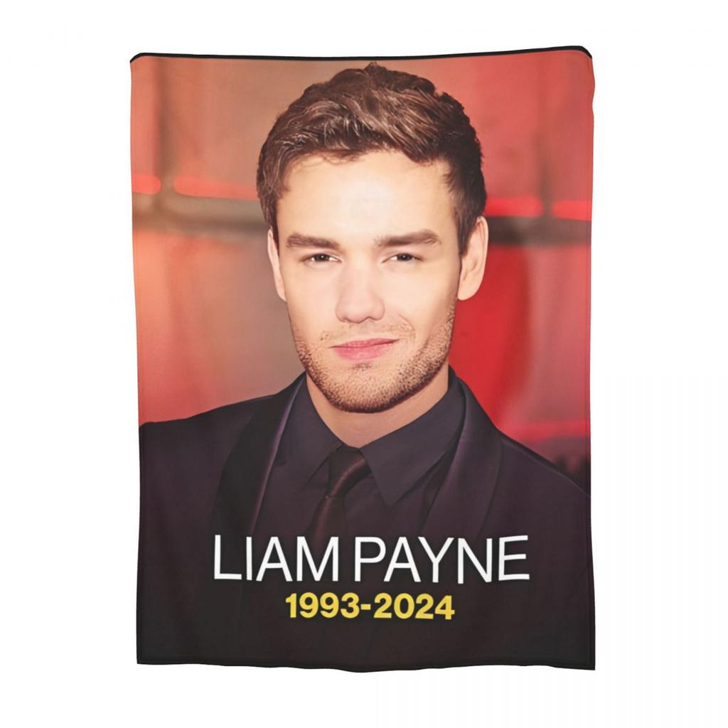 Liam Payne Rip Blanket Flannel Winter Multi-function Lightweight Throw Blanket for Bed Couch Quilt