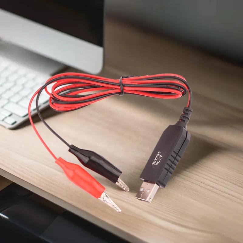 Специализированный кабель-преобразователь питания USB 5 В в 3 В для мультиметра, микрофона, медицинских устройств и пульта управления игрушками