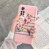 Для Poco X4 Pro 5G M4Pro Чехол Funda Винтажный Цветок Лист Защитный Чехол TPU Capa Для Xiaomi Poco X4 Pocox4 X 4 M4 Pro Coque