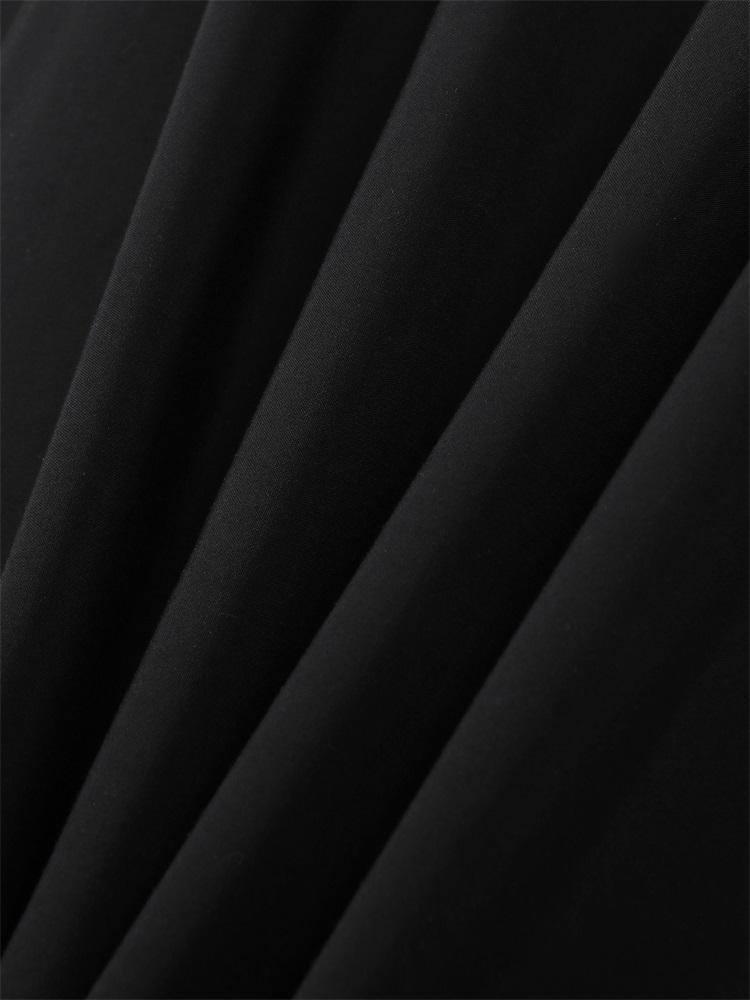 EDOLYNSA Женский свободный черный кафтан с золотой вышивкой, пляжная одежда, купальник, домашняя одежда, богемное пляжное платье Q1656