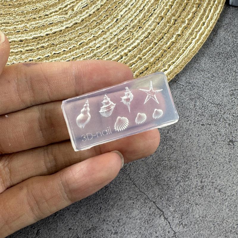 Прозрачный силиконовый молд для нейл-арта Изысканный ручной работы Бабочка Бант Цветок 3D Аксессуар для нейл-арта DIY Креативный молд для нейл-арта Подарок