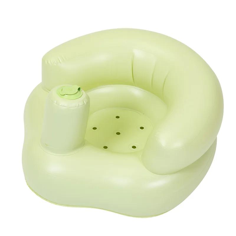 Baby Bath Chair Inflatable Armchair Children's Sofa Portable Lounger for Kids Newborn Armchair Child Beach Chair Baby Soft Sofa