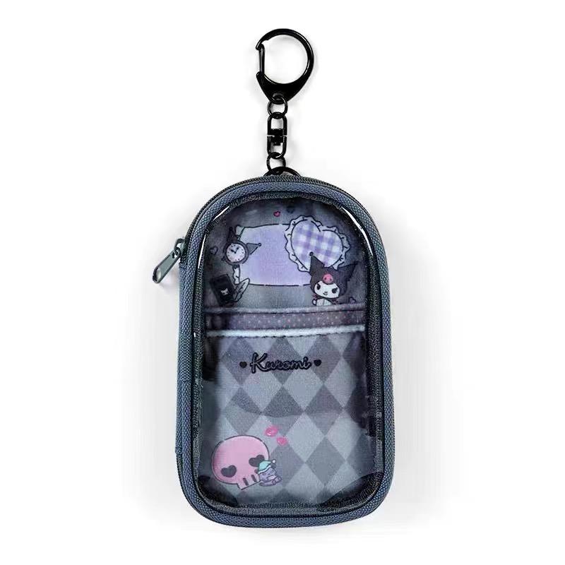 Sanrio Cinnamoroll Kuromi Аниме Каваи Сумка для хранения Подвеска My Melody ПВХ Сумка