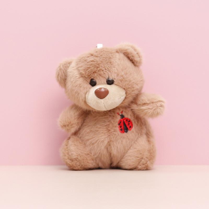 Слон Божья коровка Кролик Медведь Хаски Плюшевая игрушка Брелок Мягкие куклы Животное