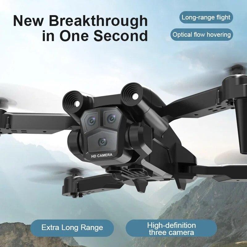 Новый M4 RC Drone 8K Professinal Широкоугольный ESC 3 HD Камера Складной RC Вертолет WIFI FPV Удержание высоты Квадрокоптер Игрушка в подарок