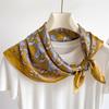 70 * 70cm New Silk Small Square Scarf For Women'S Neck Protection Professional Scarf Versatile Hair Tie Headscarf Scarf