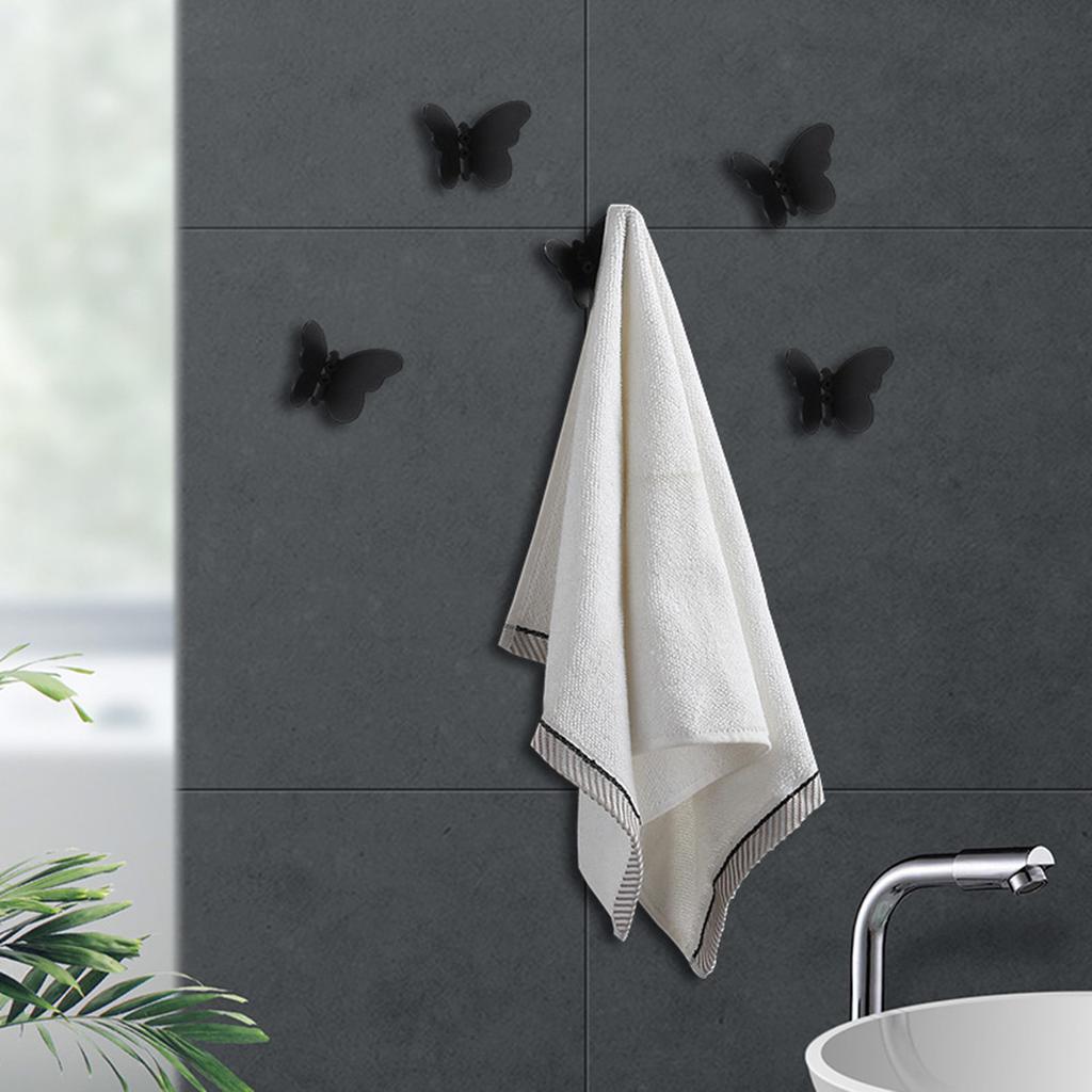 Элегантные крючки в форме бабочки Функциональные крючки для подвешивания в форме бабочки из нержавеющей стали 304 для домашнего использования