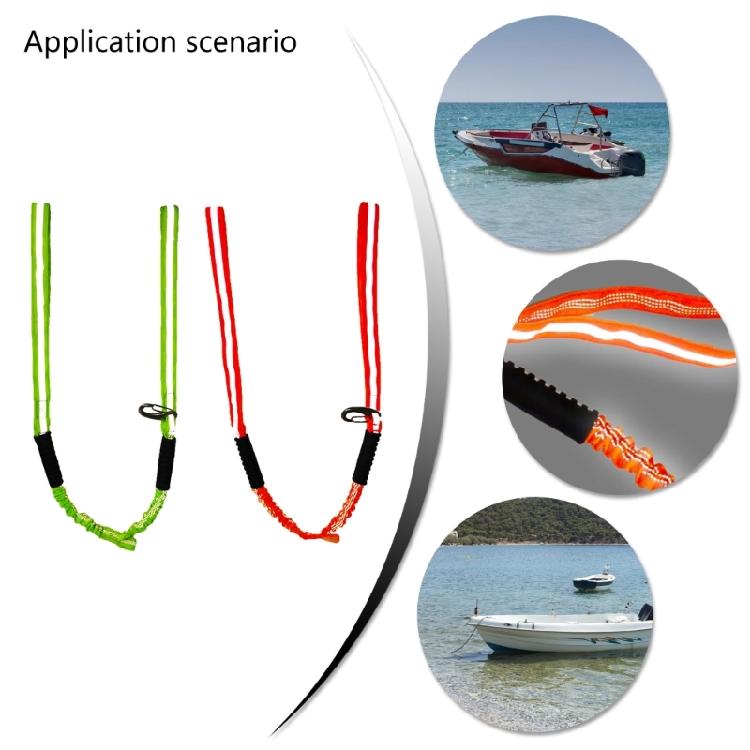 Bungee Cords Shock Tie Dock Line Elastic Marine Rope Nylons Marine Elastics Rope Shock Absorbs Marine Mooring Rope
