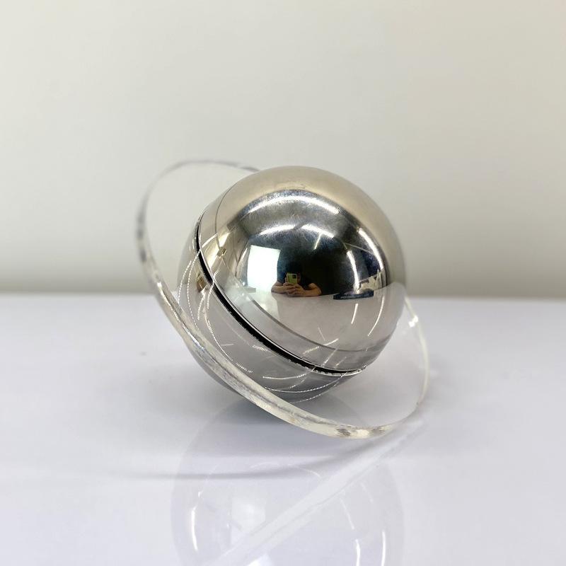 Простой современный серебряный золотой хрустальный декоративный шар украшения креативный бумажный грузик кабинет модель комнаты настольное украшение