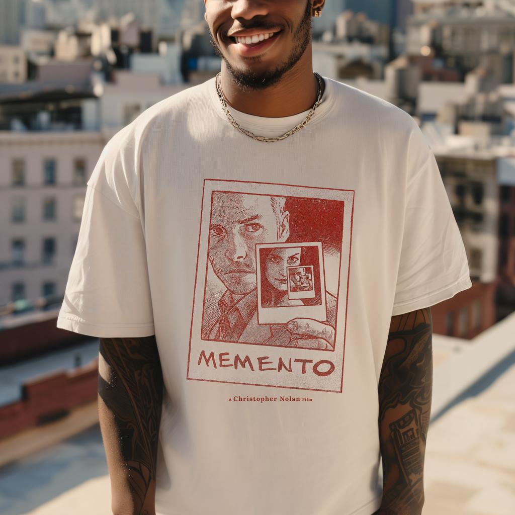 Meunisexto Tshirt Christopher Nolan Cult Classic Film Tee Retro Cinema Gift