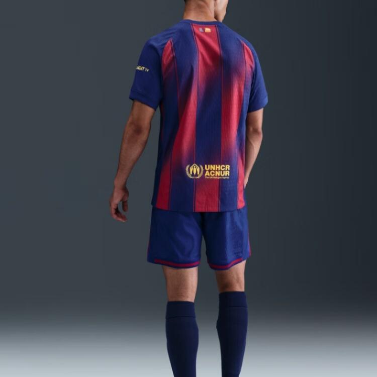 Nike ФК Барселона 2025/26 Матчевая домашняя мужская футболка Nike Dri-FIT Adv Футбольная Аутентичная HJ4544-456