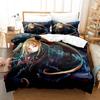 New Fashion 3D Printed Anime Game Blazblue Bedding Set Cartoons Three-piece Set Adult Kid Bedroom Duvet Cover Sets Home Textiles