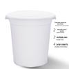 Thick Plastic Home Storage Water Bucket