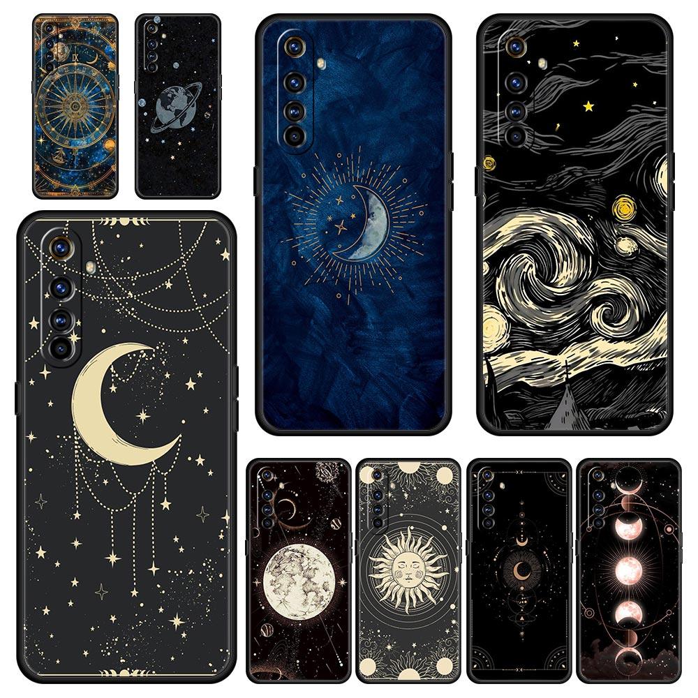 Звездное небо планета космос искусство Чехол для Realme 12 11 10 9 8 5G 7 6 GT5 GT3 GT2 Pro Plus C21 C11 C25 C35 GT Neo 2 3 3T 5 Чехол