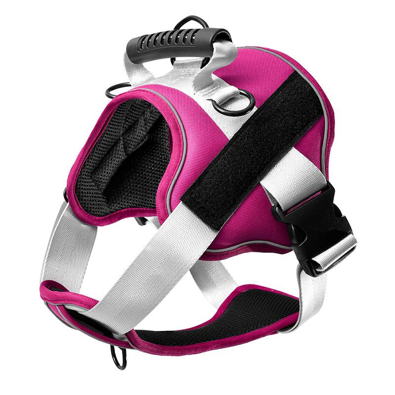 Поводок для собак для больших, средних и маленьких собак, нагрудный ремень, удобный и дышащий, светоотражающий поводок для собак для ночного ношения, товары для животных