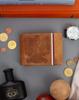 Leather wallet N992A-HP-BL-1246 TAN