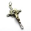 Good Vibrations Good Vibrations Cross Crucifix Christ Pendant Silver