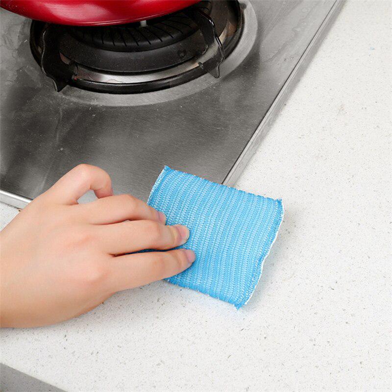 Кухонная мочалка, губка, щетка, антипригарная ткань для чистки масла, ткань для стирки, волшебная губка, кухонные аксессуары