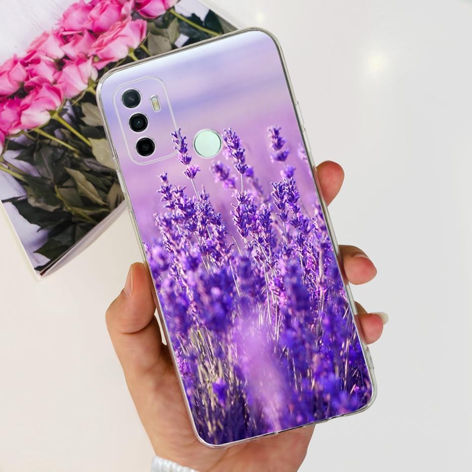 Для Oppo A53 Чехол Oppo A53s CPH2139 Стильный Расписной Чехол Прозрачный Силиконовый Чехол для Телефона Для Oppo A53 A 53 s OppoA53 Мягкие Fundas Capa