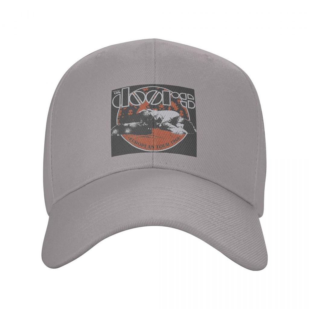 Логотип рок-группы The Doors Бейсболки Джима Моррисона Snapback Мужские Женские Кепки Повседневная Кепка Спортивная Бейсболка Кепка
