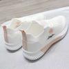 Korean Casual Sports Net Shoes for Women's 2024 Summer New Style Small Daisy Fashion Versatile Breathable Thin Soft Sole Shoes