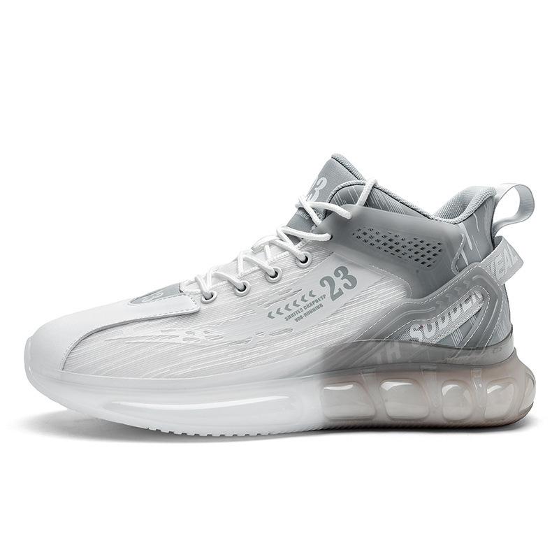 Модные мужские кроссовки для бега, модная спортивная обувь для активного отдыха, сетчатые дышащие амортизирующие баскетбольные кроссовки, новая мужская обувь 2024 года