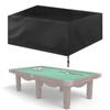9ft Waterproof Billiard Table Cover Folding Pool Table Cover Dustproof Cover Moisture Resistant Durable Oxford
