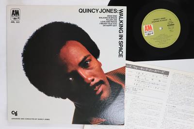Виниловая пластинка QUINCY JONES Walking In Space AML322 AM 1969 Япония Джаз Б/у