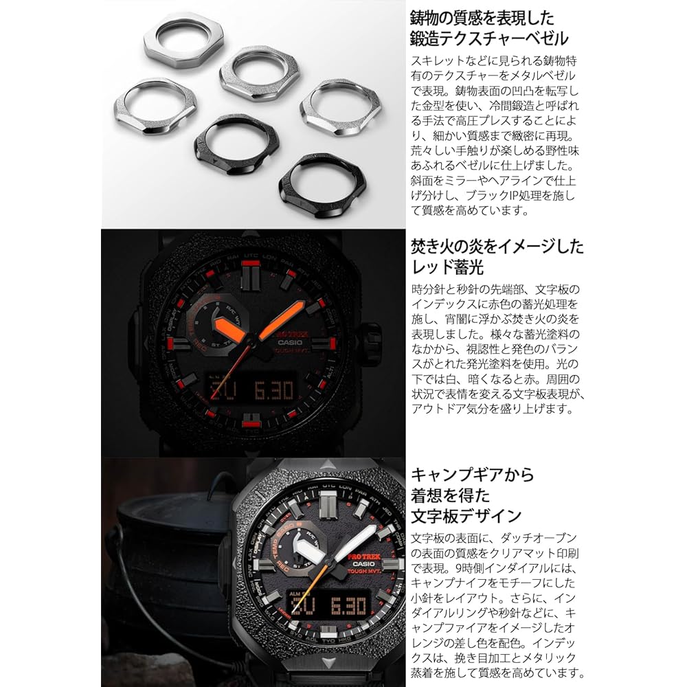 [Casio] Watch Protrek [Authentic Japanese Domestic Product] Climber Line Radio-Controlled Solar-P...