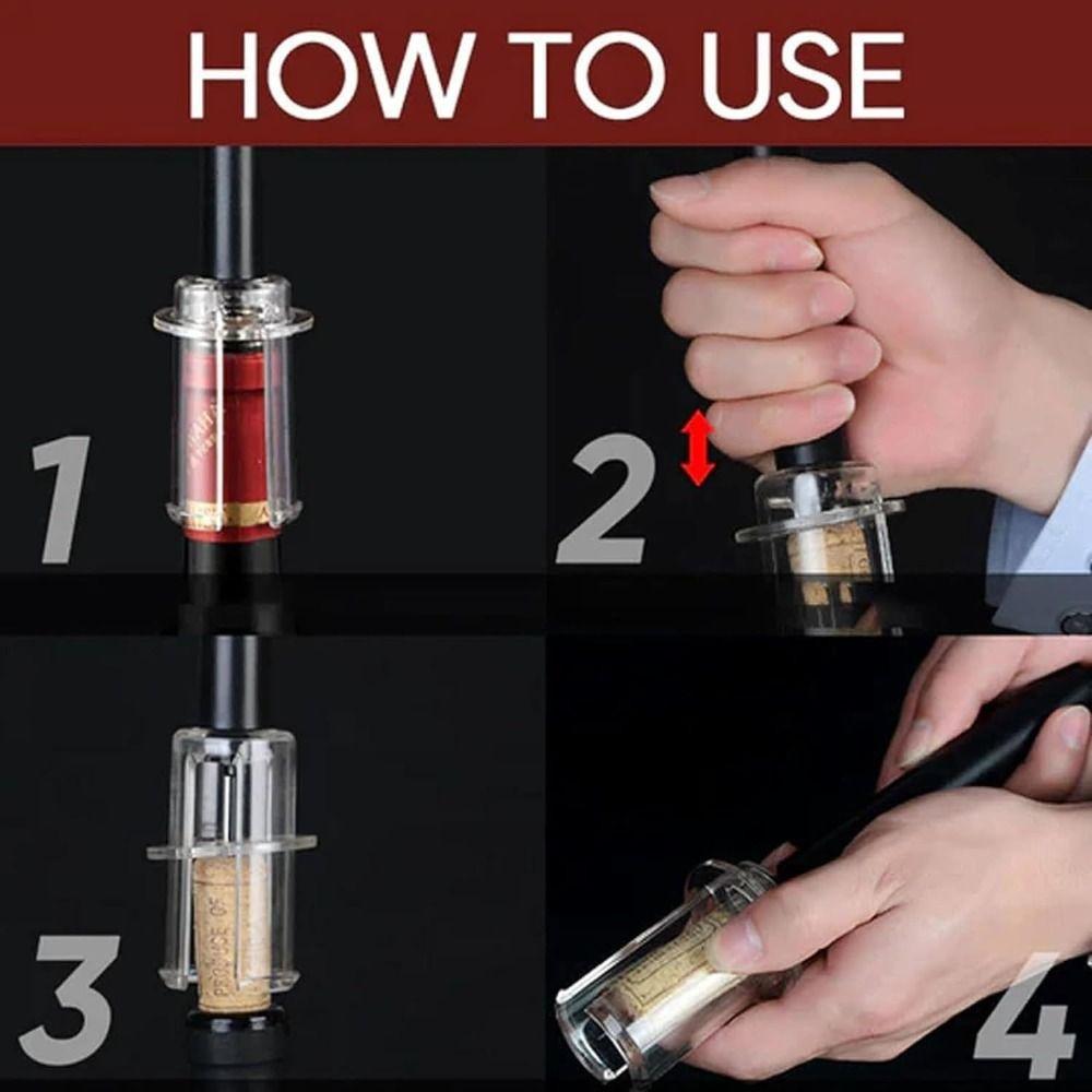 С аэратором набор для открывания вина вакуумная пробка насос игла штопоры подарок штопор инструмент