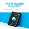 JMSOLUTION Активная маска Jellyfish Vital Mask Prime, 10 листов, экстракт медузы с влагой и коллагеном одновременно обеспечивает увлажнение и облегчение.