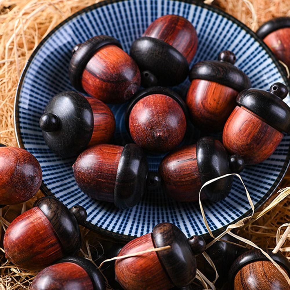 Granule Storage Box Medicine Pill Box Mini Sandalwood Rescue Pill Case Medicine Tablet Container