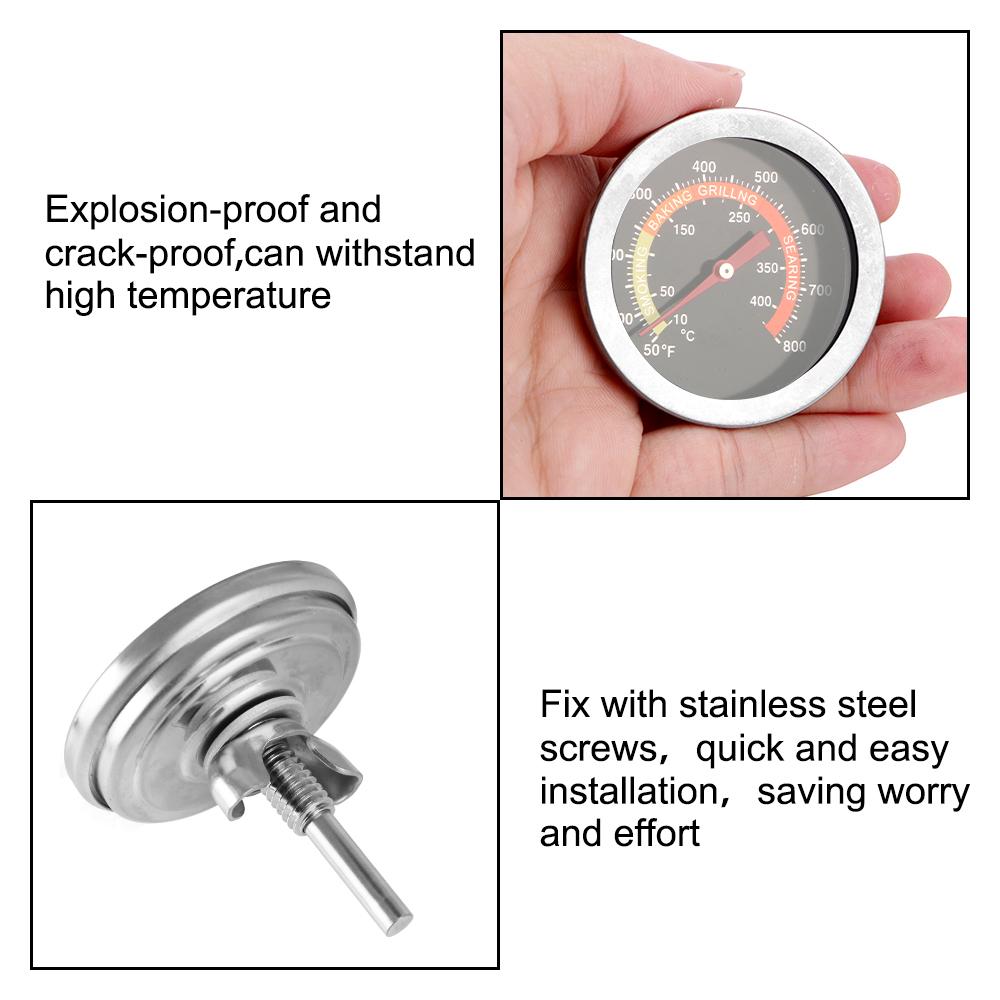 Кухонные инструменты для кухни, домашней выпечки, барбекю, курильщика, гриля, термометр 0-400 ℃, бытовой прибор для приготовления пищи, датчик температуры