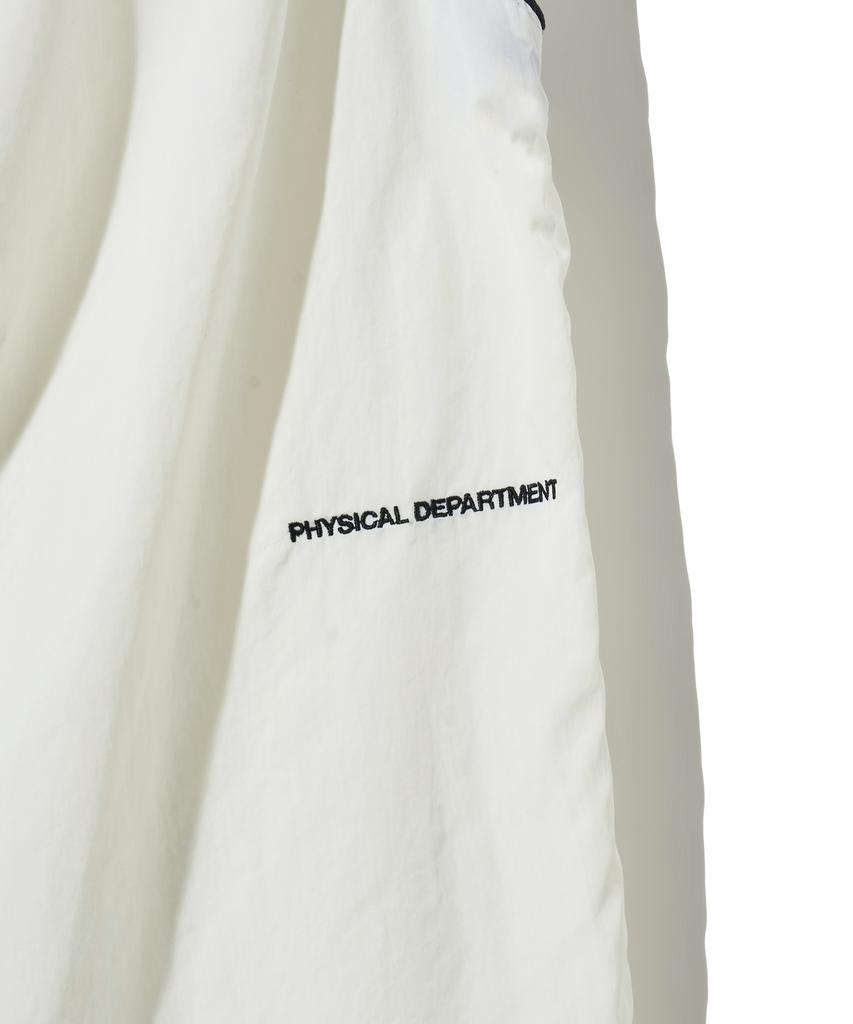 PHYPS MOTORCYCLE Basic Logo Nylon Track Pants Ivory
