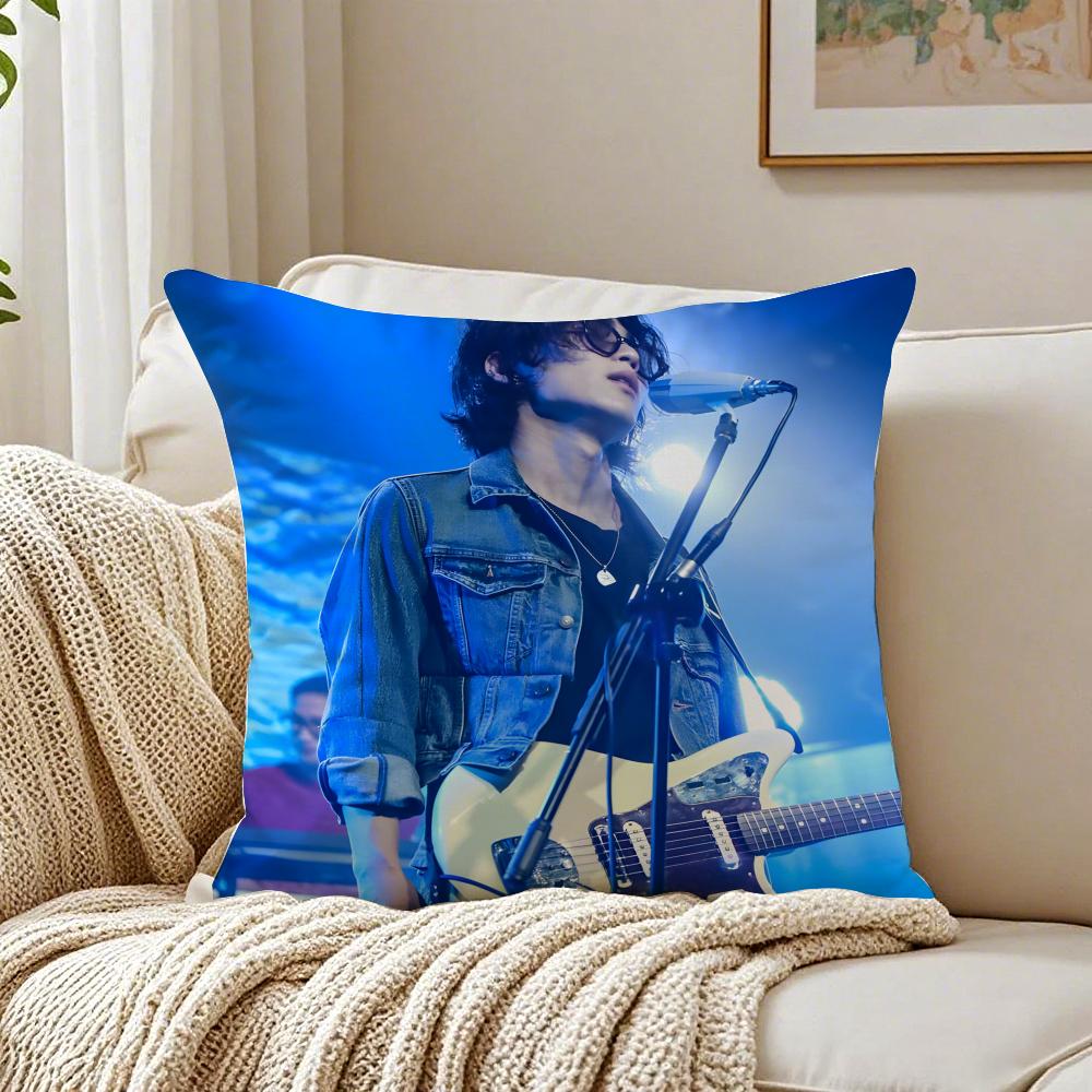Music Dreamy wwave to eearth Cushion Cover Pillowcase Antidustmite living Room Sofa Decor Cushion Room