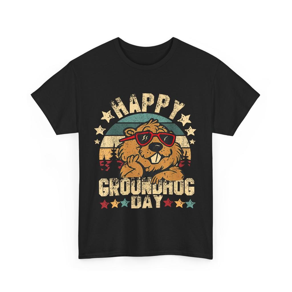 Happy Groundhog Day Ground Hog With Animal Lover T-shirt