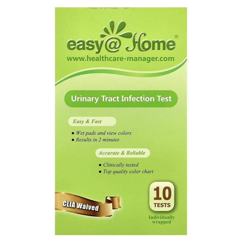 Urinary Tract Infection Test, 10 Individually Wrapped Tests