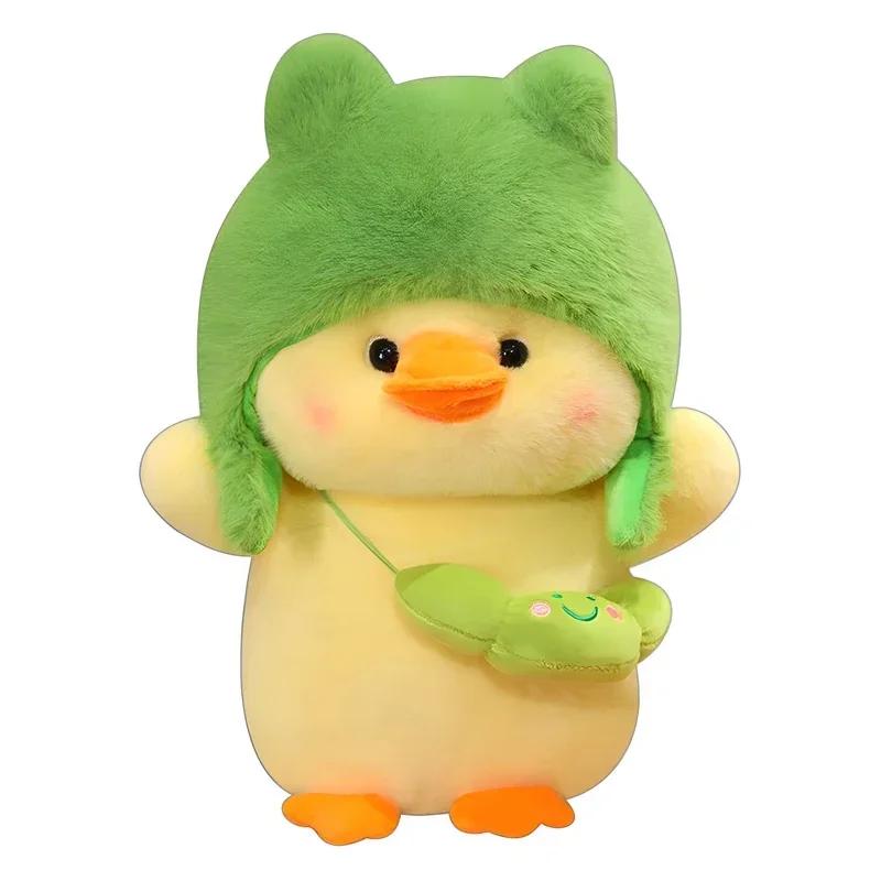 24/35/50cm Yellow Duck High Quality Anime Cute Plushie Wild Duck Plush Toys Lifelike Animals Simulation Stuffed Doll Kawaii Soft