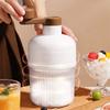 with Ice Cube Mold Mini Shaved Ice Machine Hand-Operated Small Hail Machine  Kitchen Tool