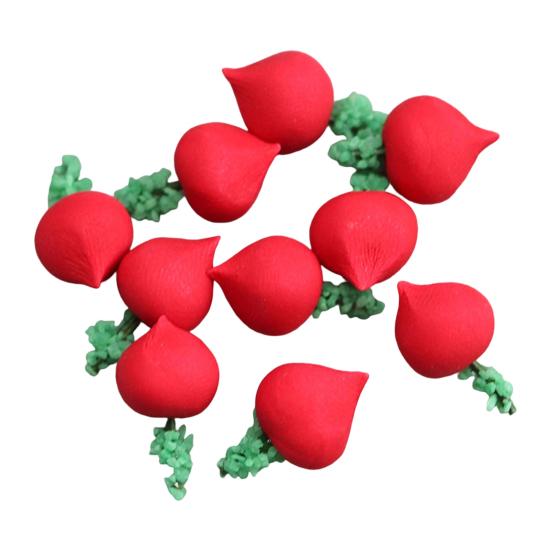 Delicate Bright Color Decorative Colorful Mini Vegetables Model Dollhouse Accessories Birthday Gift