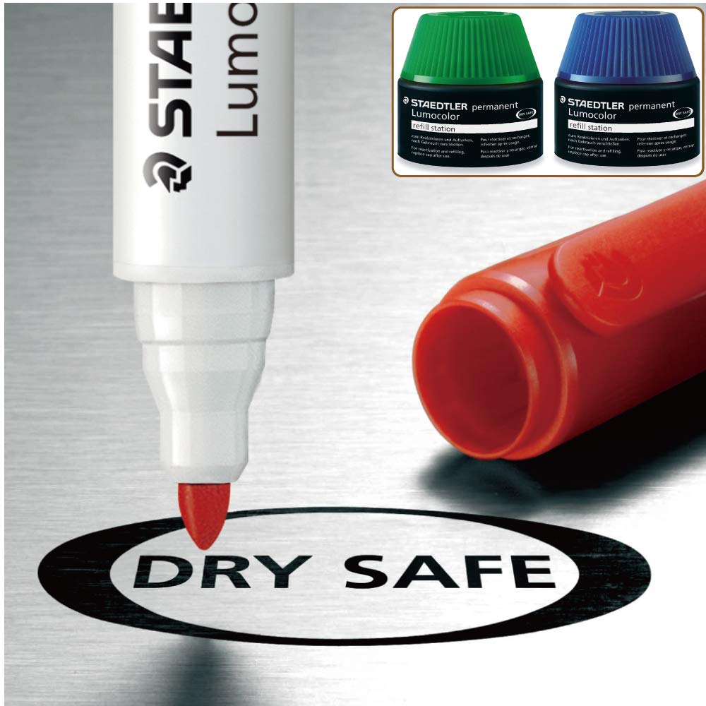 Staedtler Ручка Lumo Color, чернила на масляной основе, синий, 487 17-3