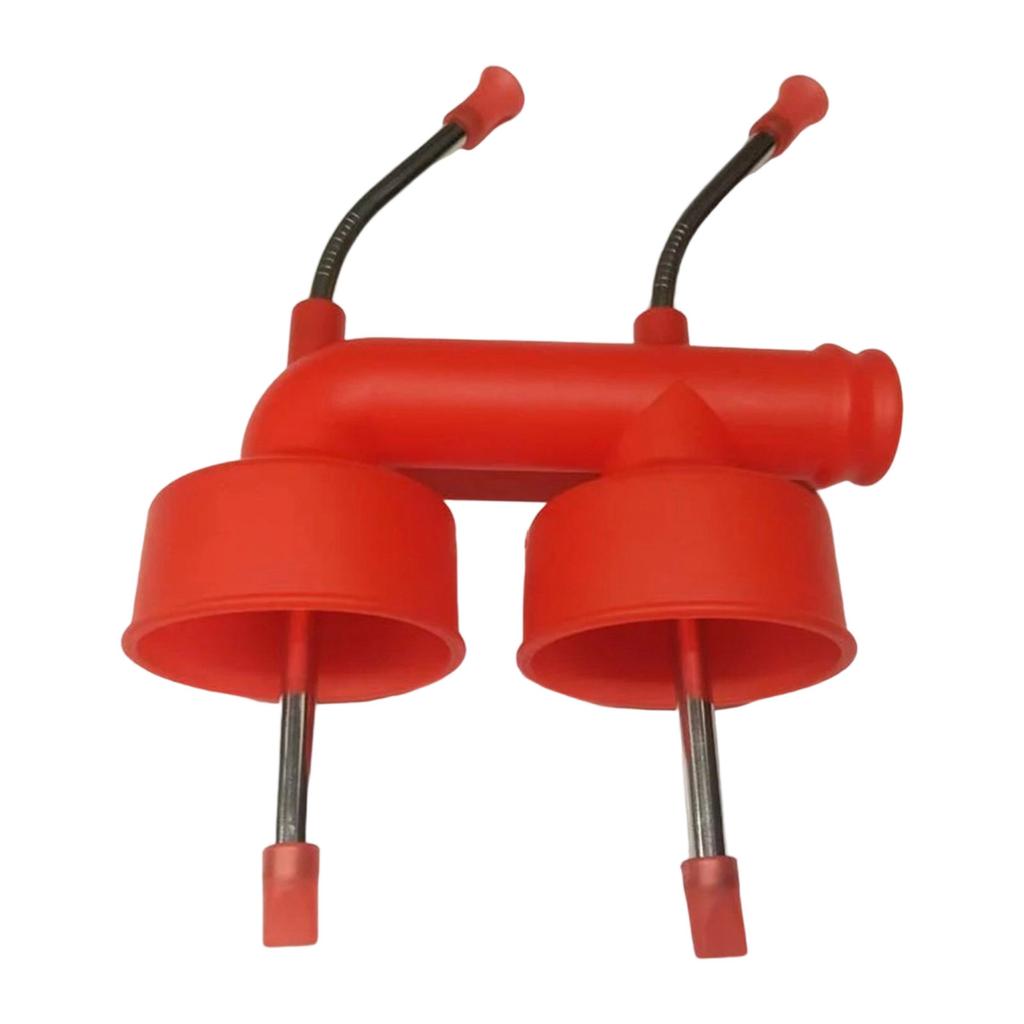 Двойной пивной шноркель пивной бонг питьевые аксессуары воронка для питья бутылка чаггер шноркель для напитков для новогодней вечеринки